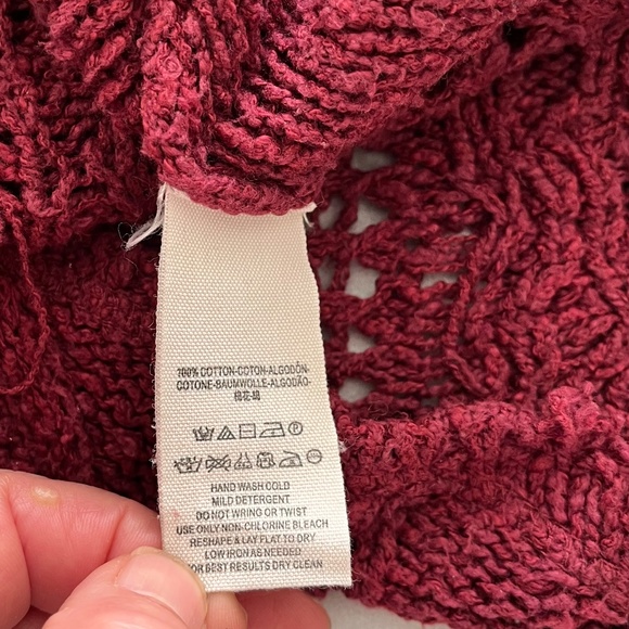 Free People Burgundy Sweater - Picture 7 of 7